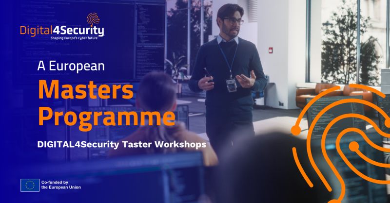 Prijavi se na DIGITAL4Security projekt: praktične radionice iz područja kibernetičke sigurnosti